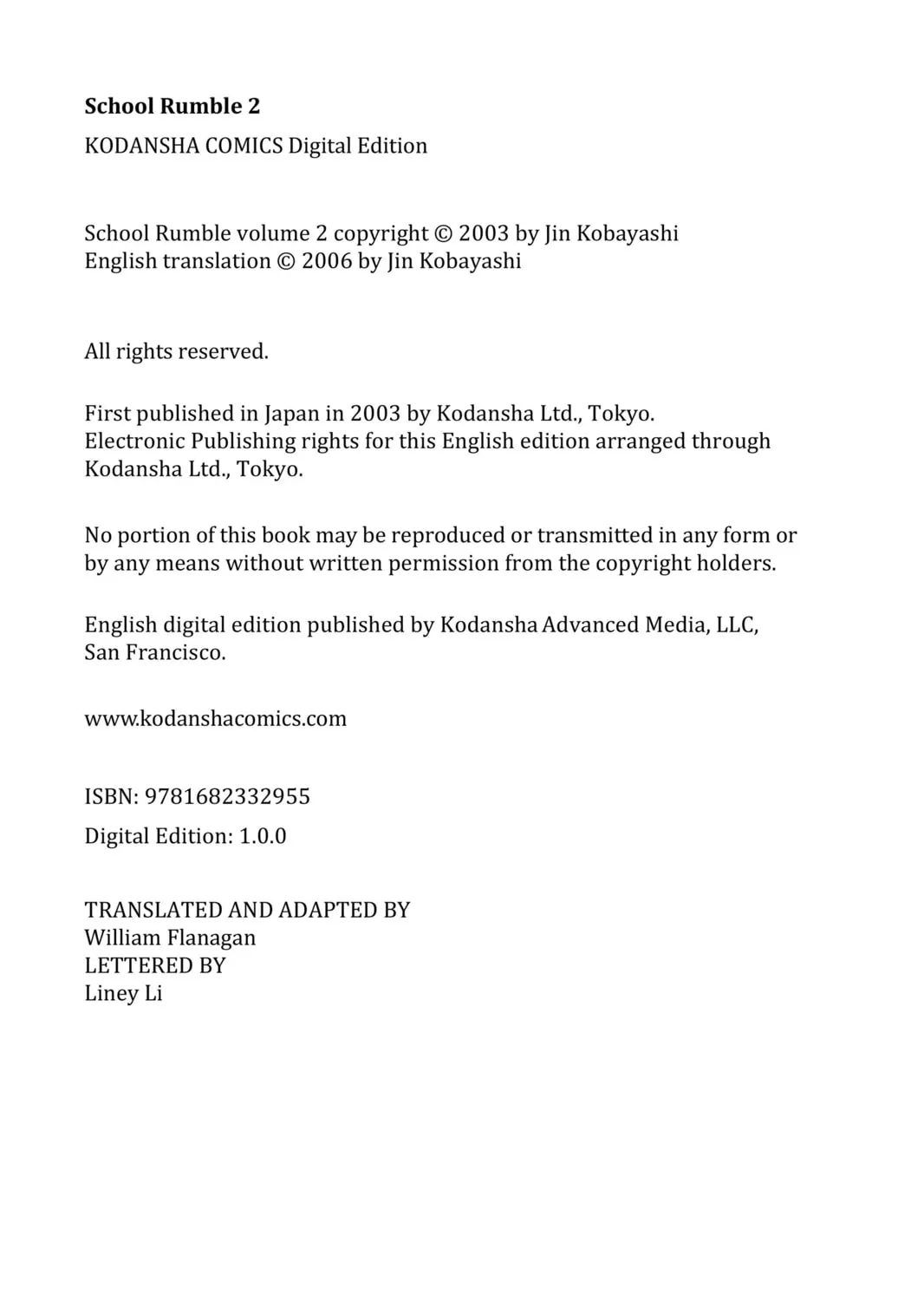 Read School Rumble chapter 30.3 image 56 on Lezhin