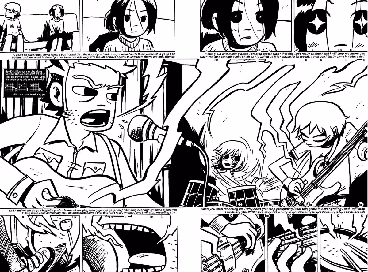 Read Scott Pilgrim chapter 1 image 13 on Lezhin
