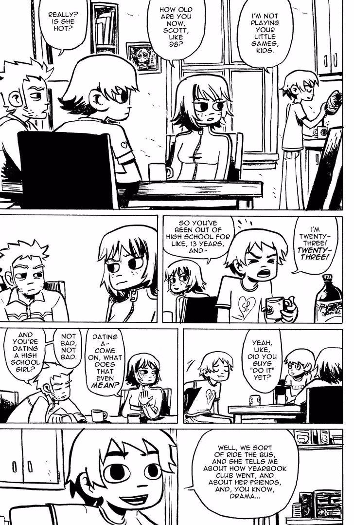Read Scott Pilgrim chapter 1 image 3 on Lezhin