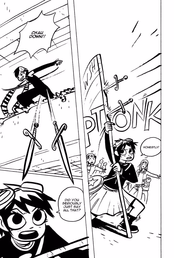 Read Scott Pilgrim chapter 10 image 16 on Lezhin