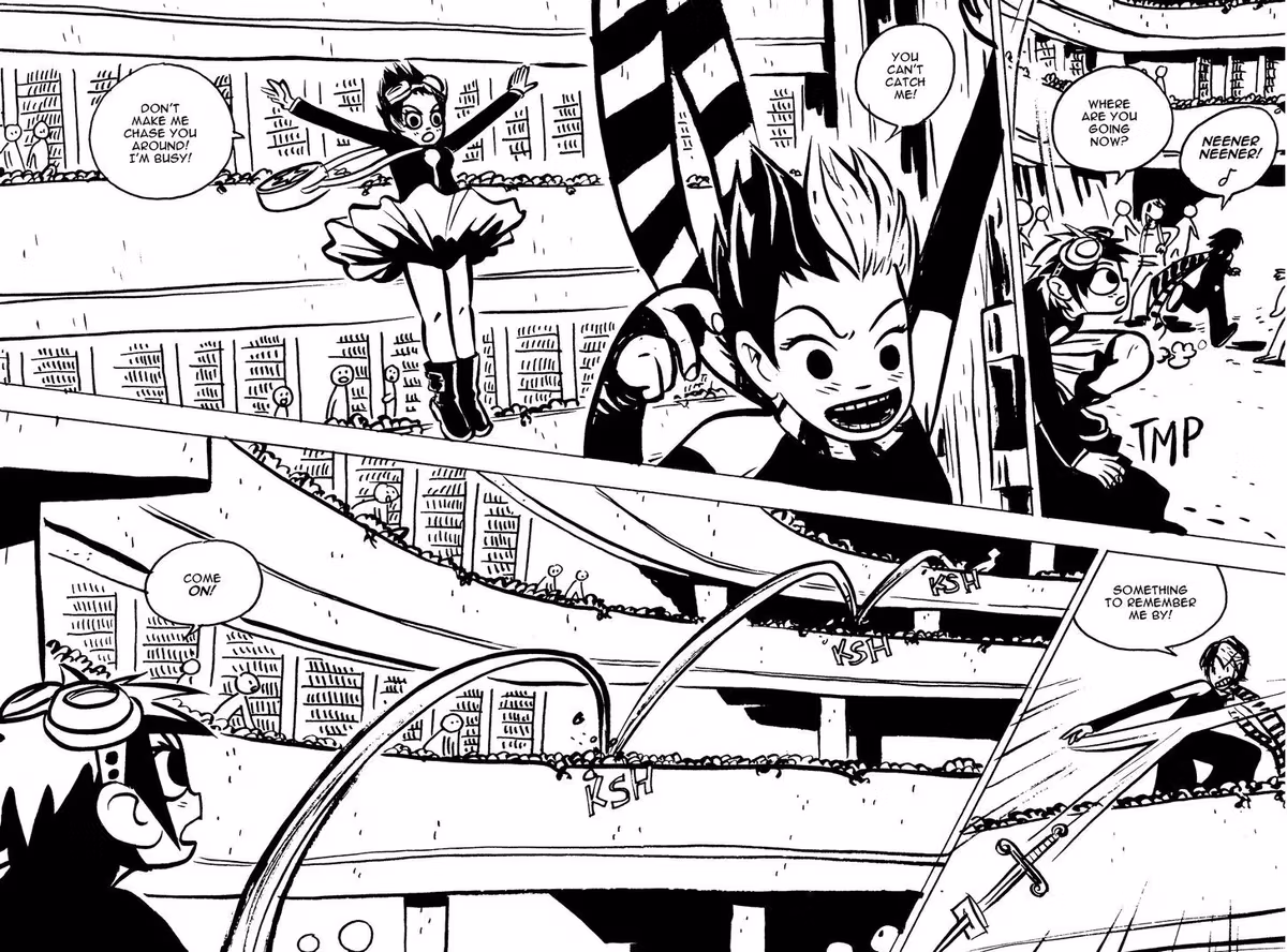 Read Scott Pilgrim chapter 10 image 22 on Lezhin