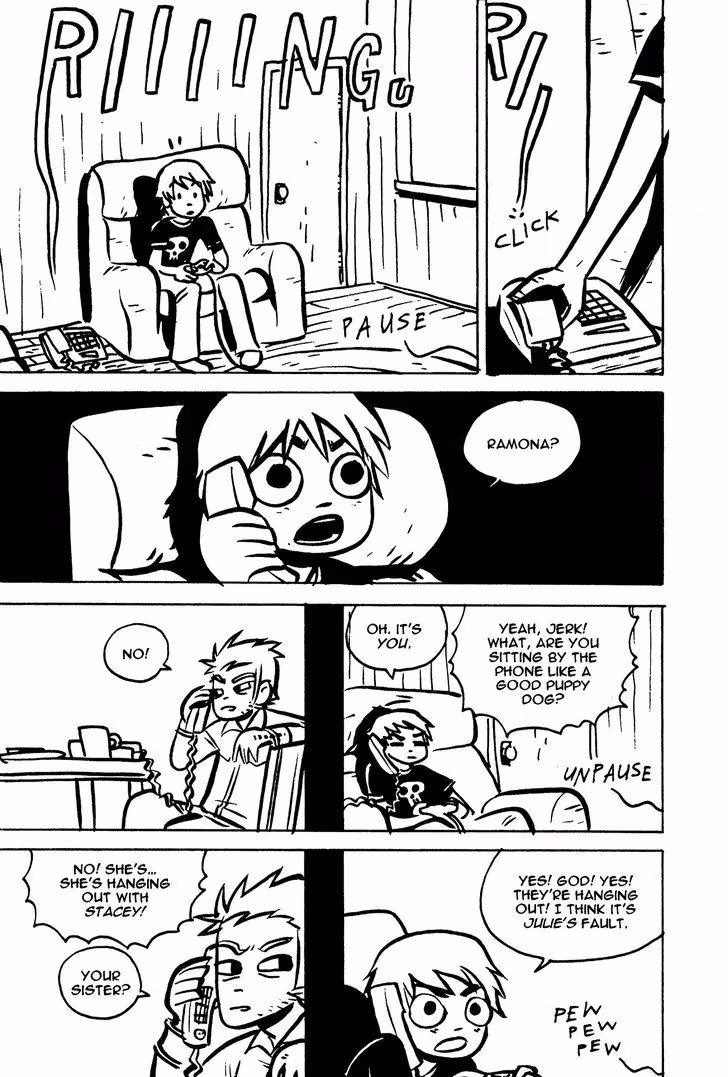 Read Scott Pilgrim chapter 10 image 4 on Lezhin
