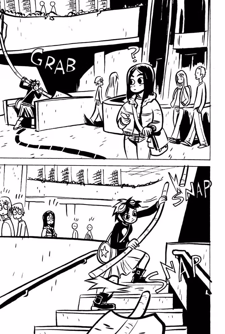 Read Scott Pilgrim chapter 10 image 8 on Lezhin