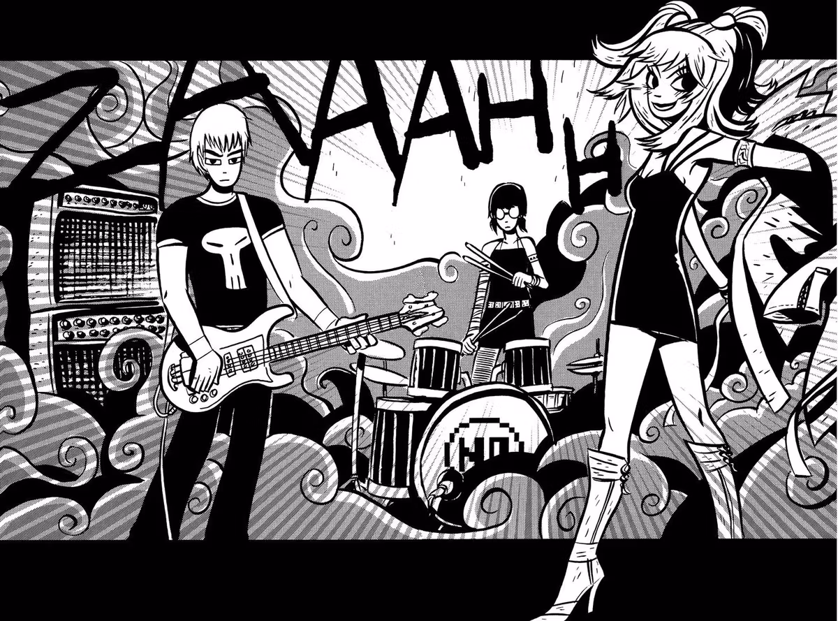 Read Scott Pilgrim chapter 11 image 26 on Lezhin