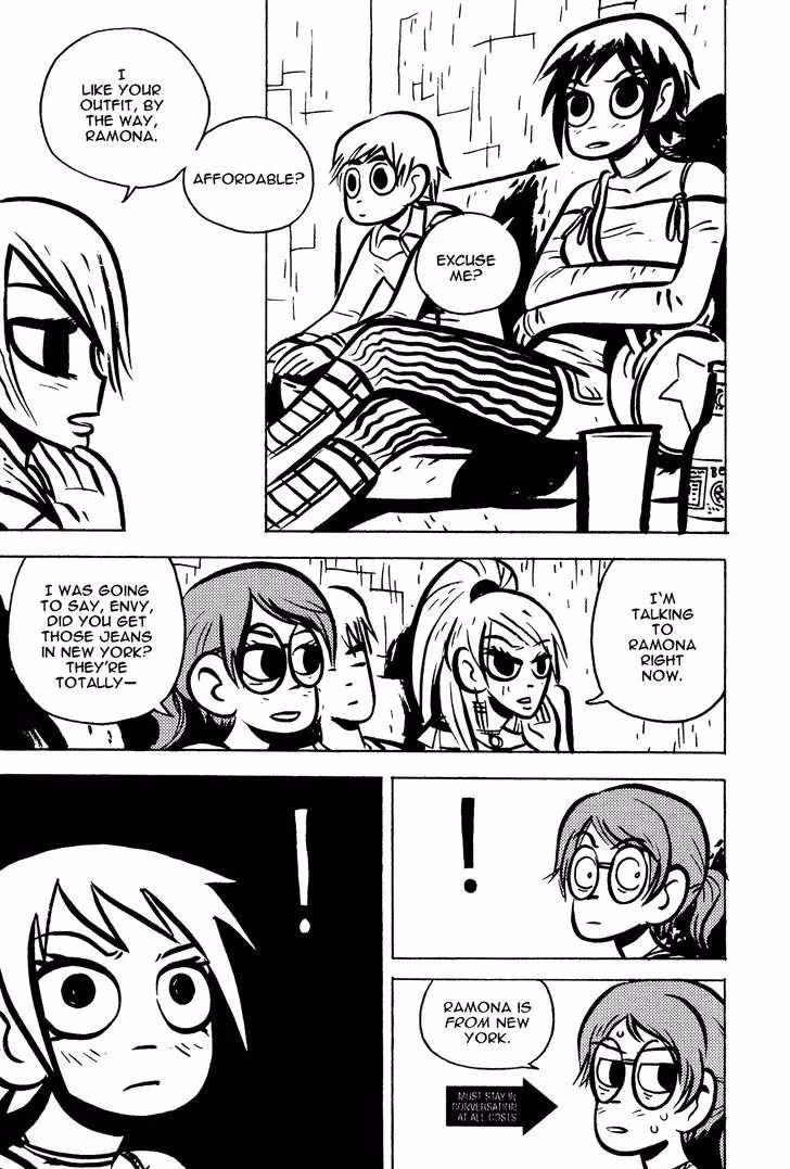 Read Scott Pilgrim chapter 12 image 19 on Lezhin