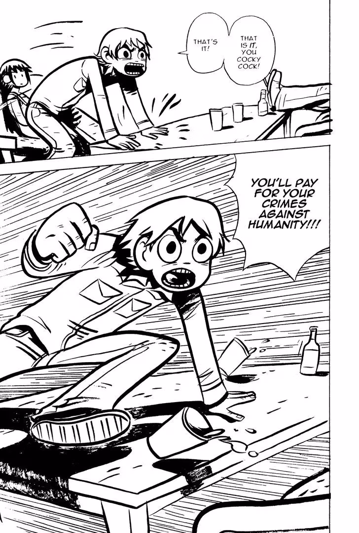 Read Scott Pilgrim chapter 12 image 21 on Lezhin