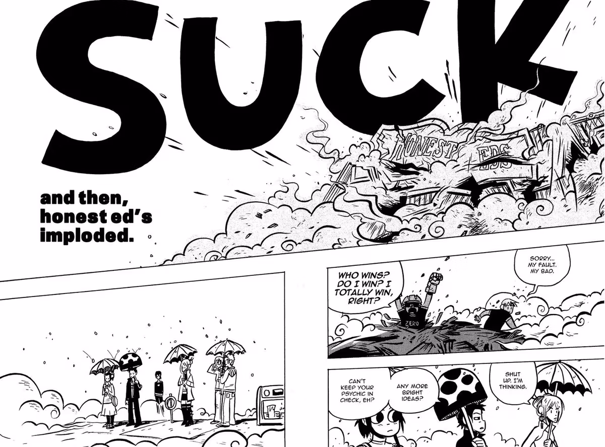 Read Scott Pilgrim chapter 14 image 21 on Lezhin