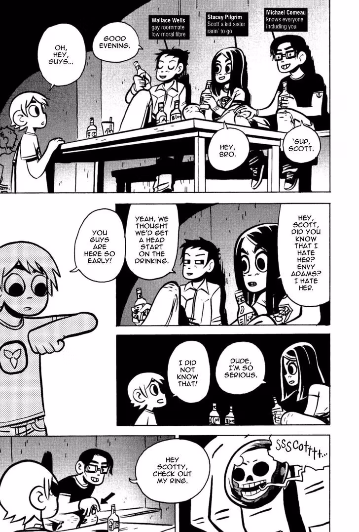 Read Scott Pilgrim chapter 16 image 12 on Lezhin