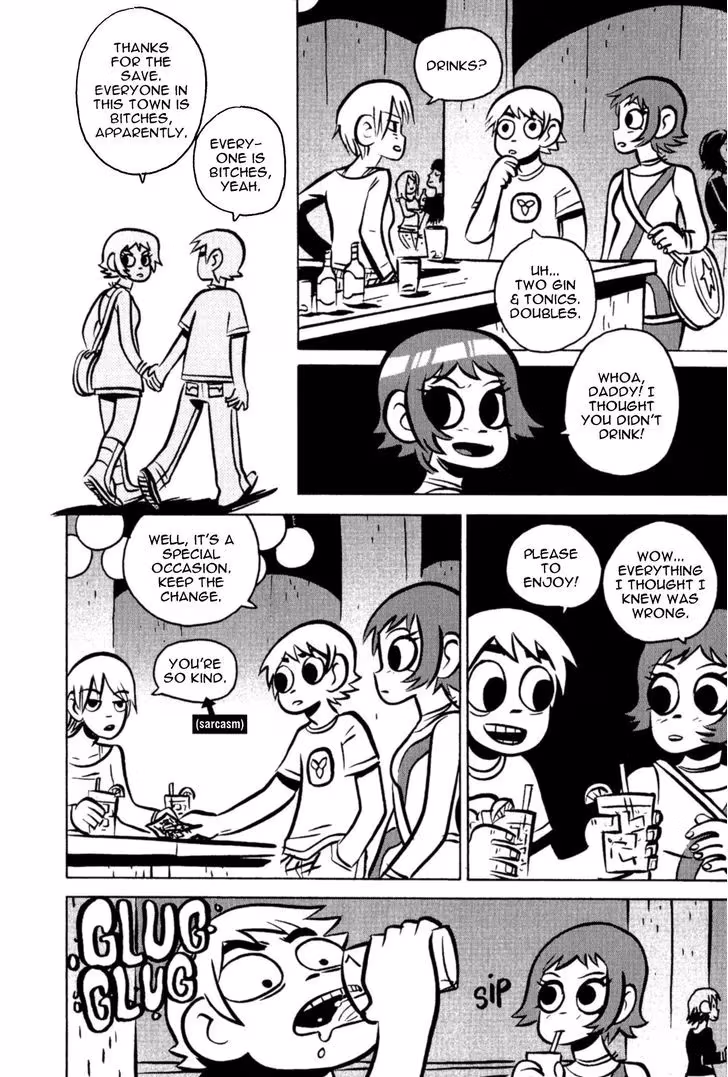 Read Scott Pilgrim chapter 16 image 15 on Lezhin