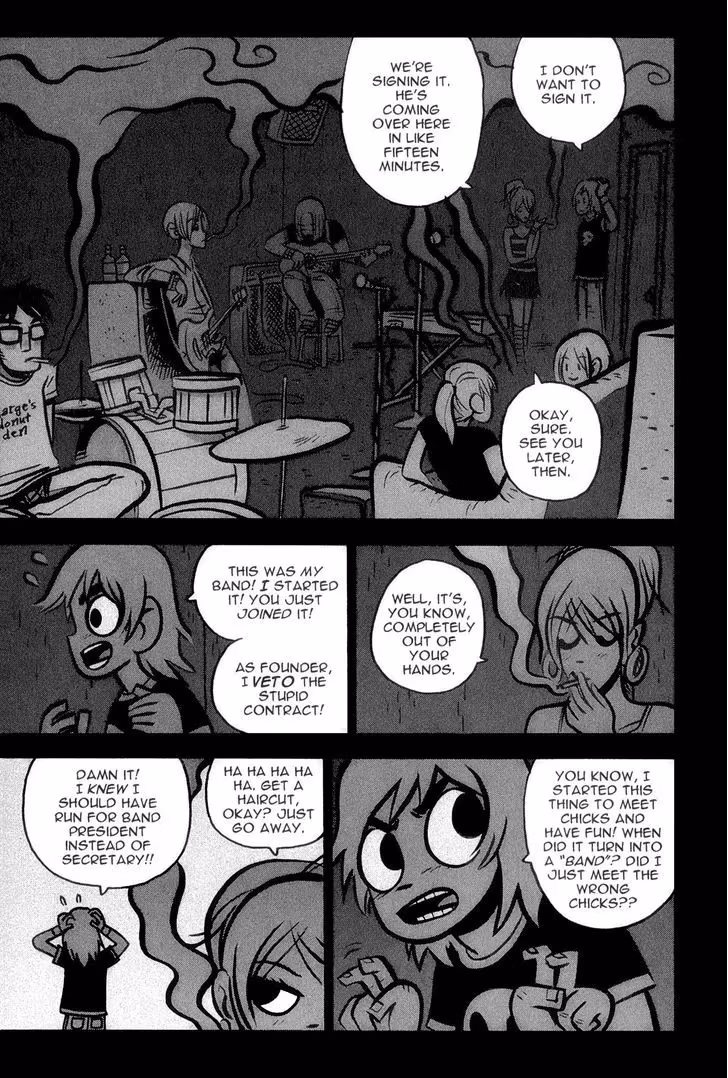 Read Scott Pilgrim chapter 17 image 11 on Lezhin