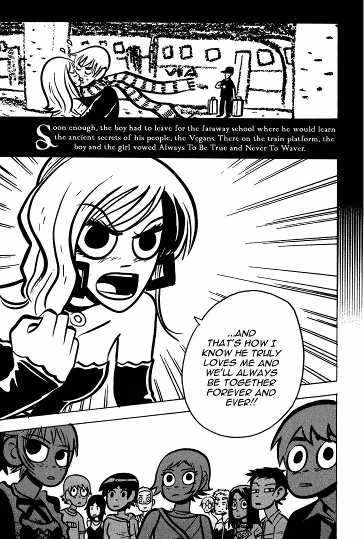 Read Scott Pilgrim chapter 17 image 19 on Lezhin