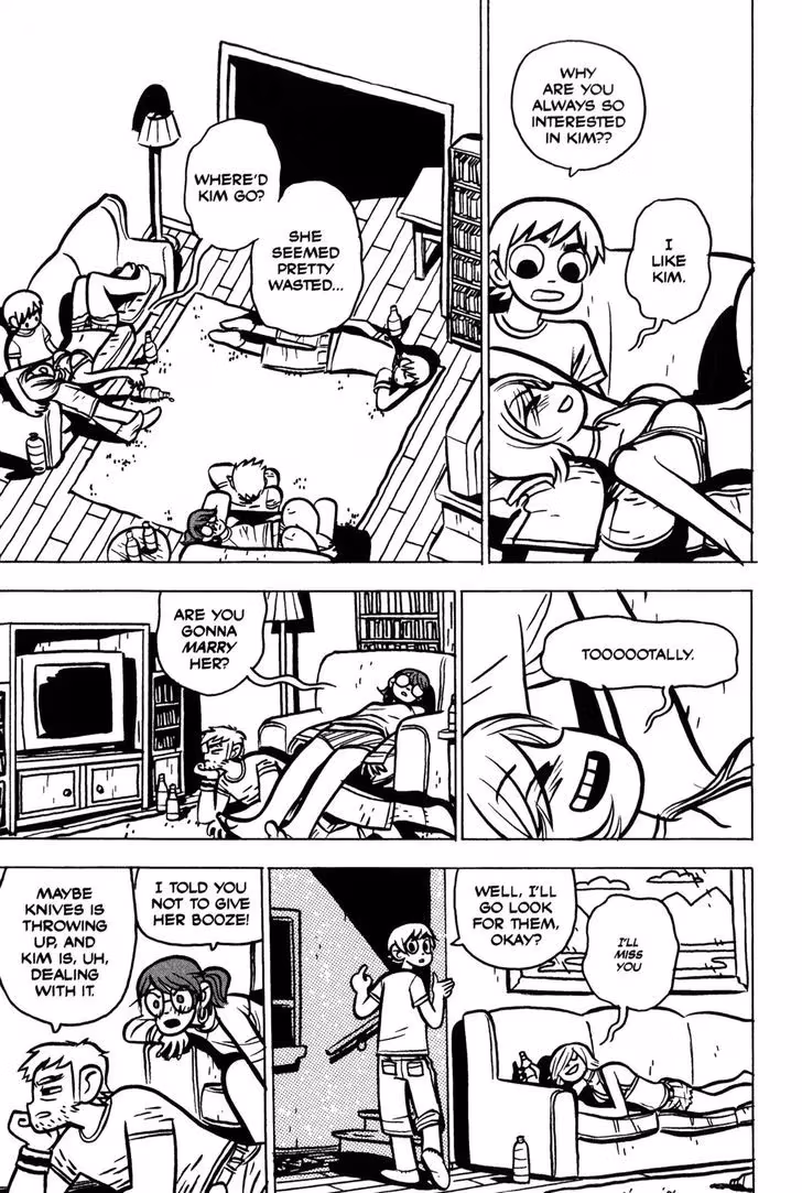 Read Scott Pilgrim chapter 19 image 12 on Lezhin