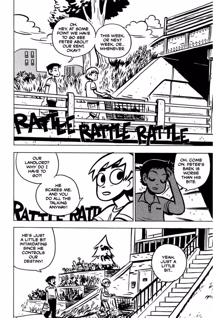 Read Scott Pilgrim chapter 19 image 17 on Lezhin