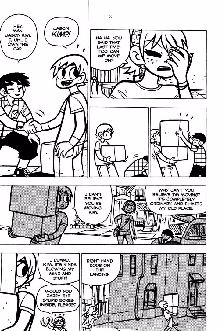 Read Scott Pilgrim chapter 19 image 22 on Lezhin