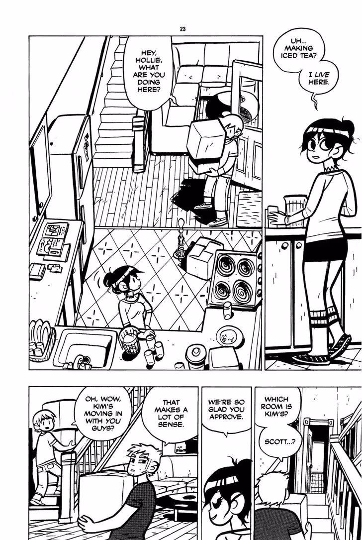 Read Scott Pilgrim chapter 19 image 23 on Lezhin