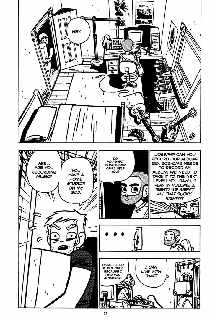 Read Scott Pilgrim chapter 19 image 24 on Lezhin