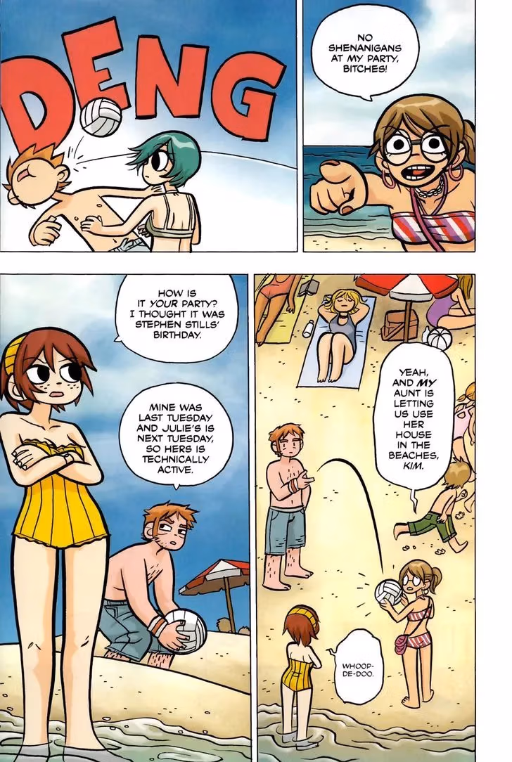 Read Scott Pilgrim chapter 19 image 4 on Lezhin