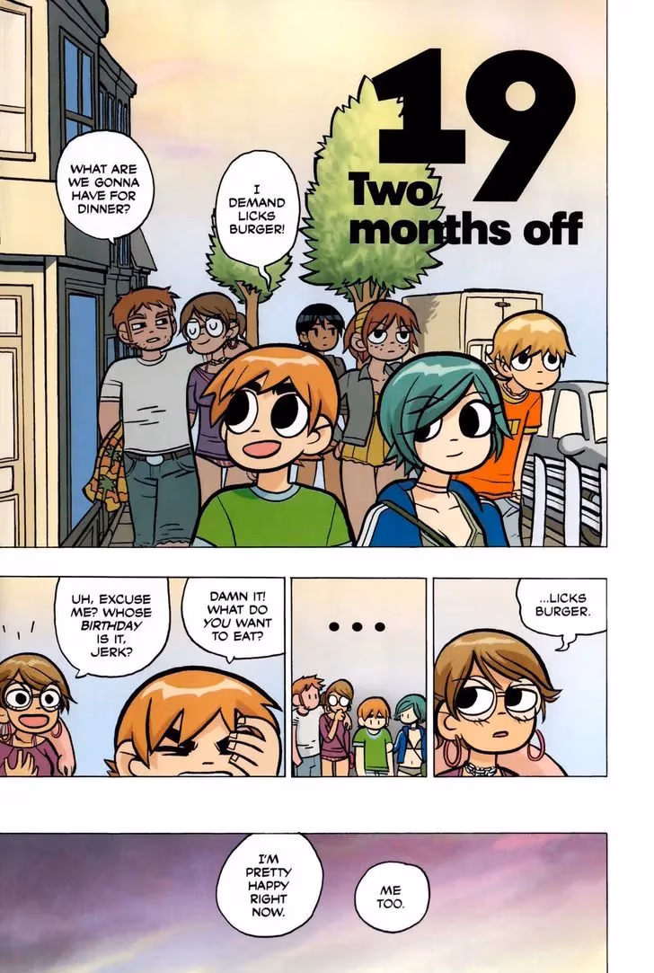 Read Scott Pilgrim chapter 19 image 6 on Lezhin