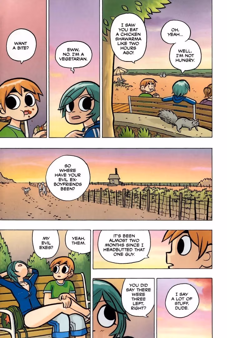 Read Scott Pilgrim chapter 19 image 8 on Lezhin