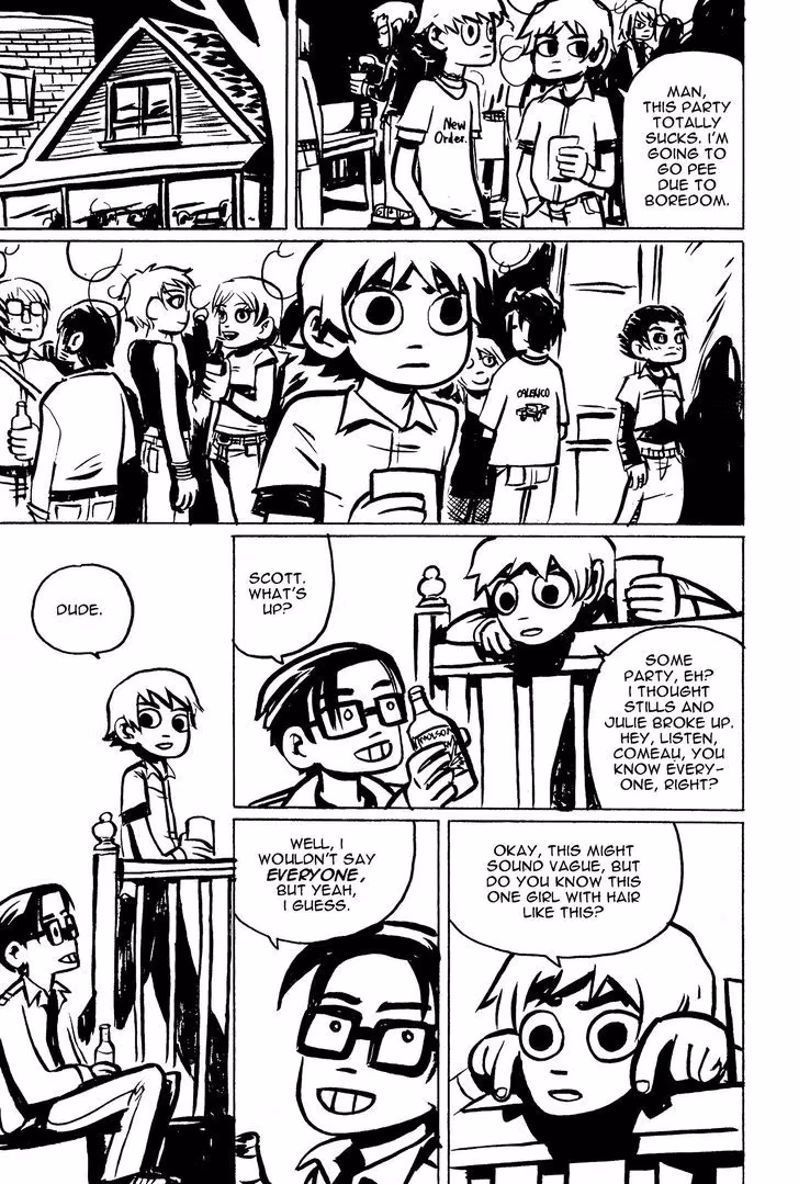 Read Scott Pilgrim chapter 2 image 11 on Lezhin