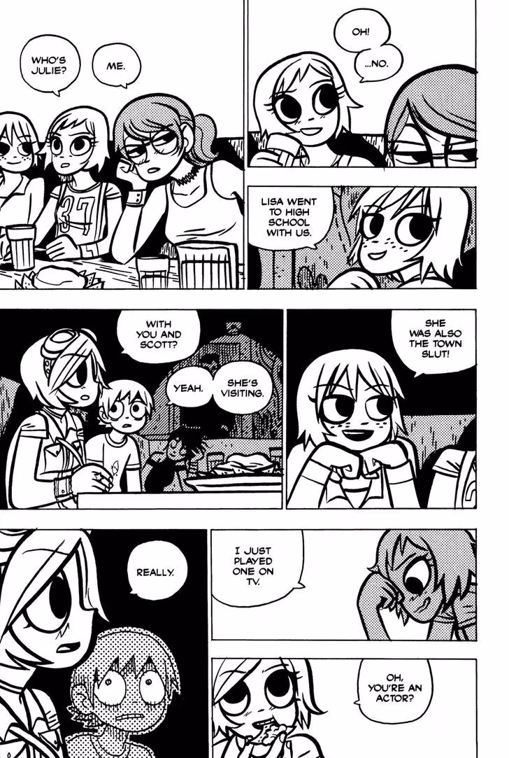 Read Scott Pilgrim chapter 20 image 18 on Lezhin