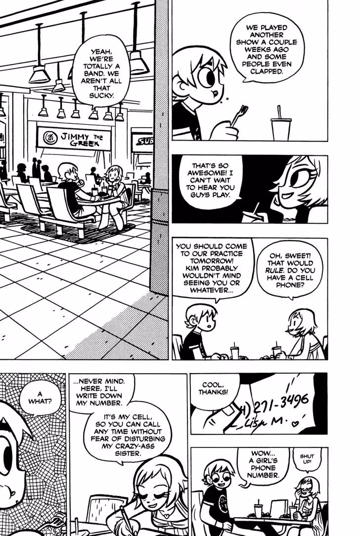 Read Scott Pilgrim chapter 20 image 6 on Lezhin