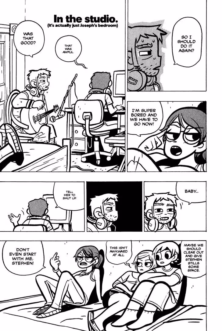 Read Scott Pilgrim chapter 21 image 20 on Lezhin