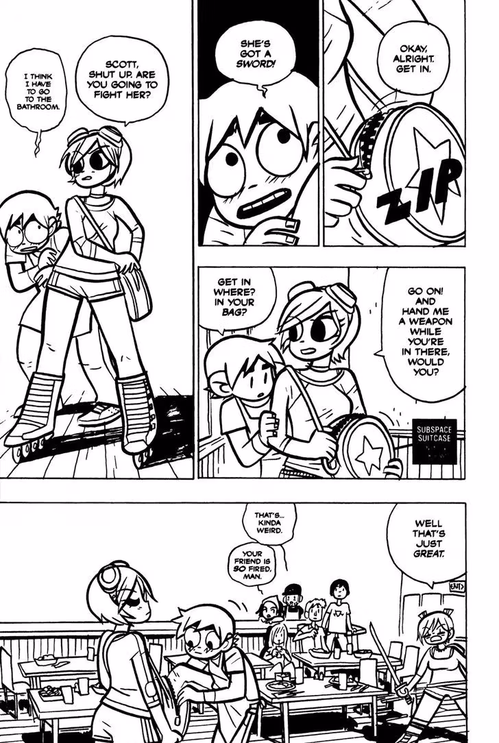 Scott Pilgrim Chapter 22 page 28 - 