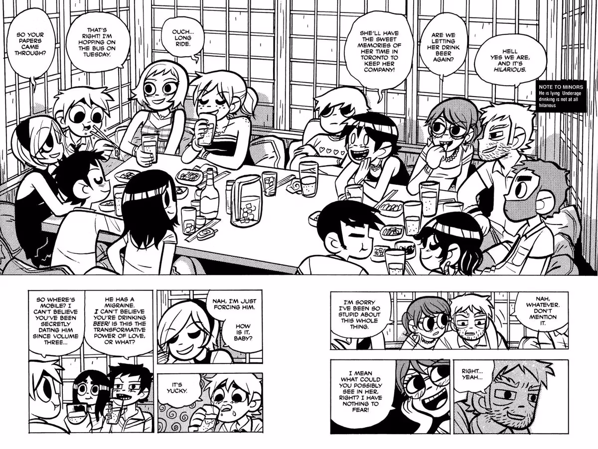 Read Scott Pilgrim chapter 25 image 28 on Lezhin