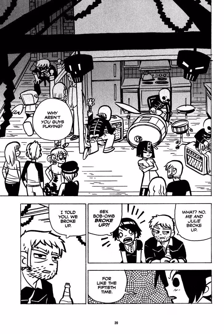 Read Scott Pilgrim chapter 26 image 18 on Lezhin
