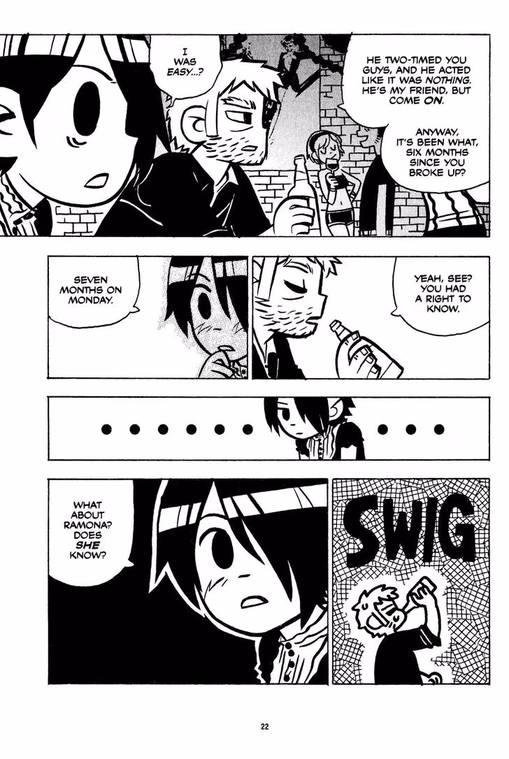 Read Scott Pilgrim chapter 26 image 20 on Lezhin