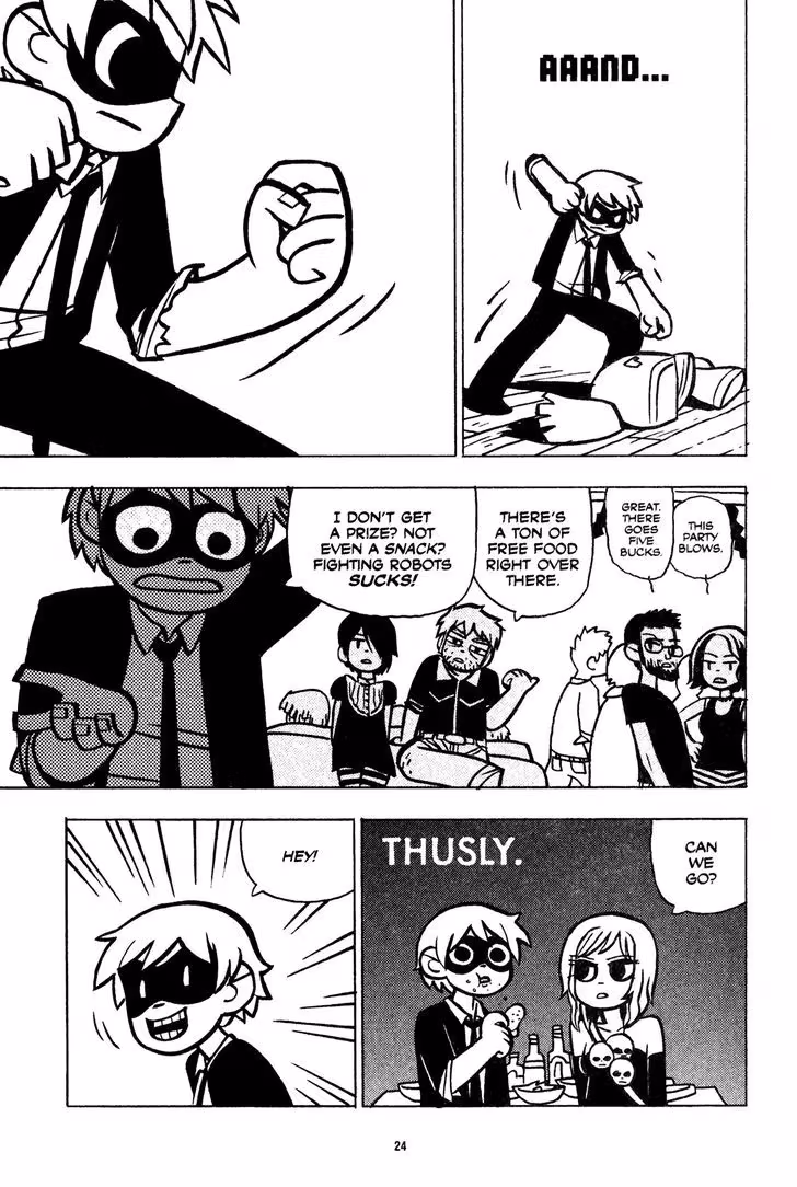 Read Scott Pilgrim chapter 26 image 22 on Lezhin