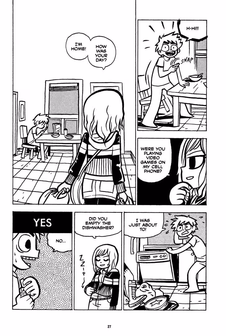 Read Scott Pilgrim chapter 26 image 25 on Lezhin