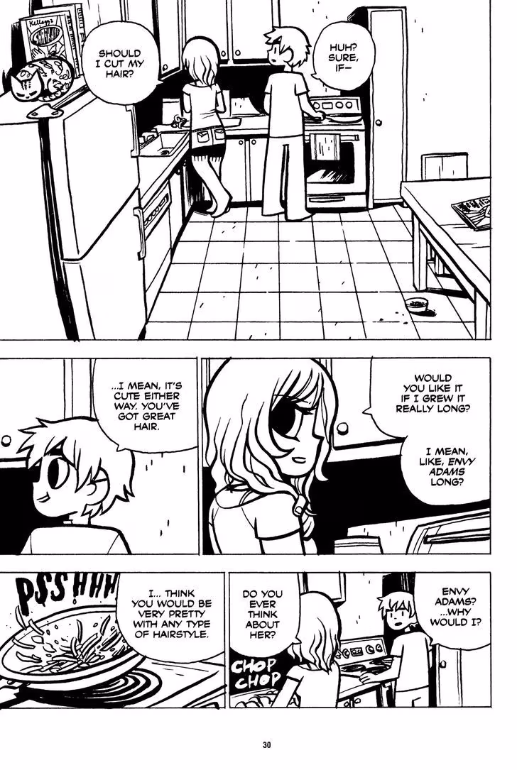 Read Scott Pilgrim chapter 26 image 28 on Lezhin