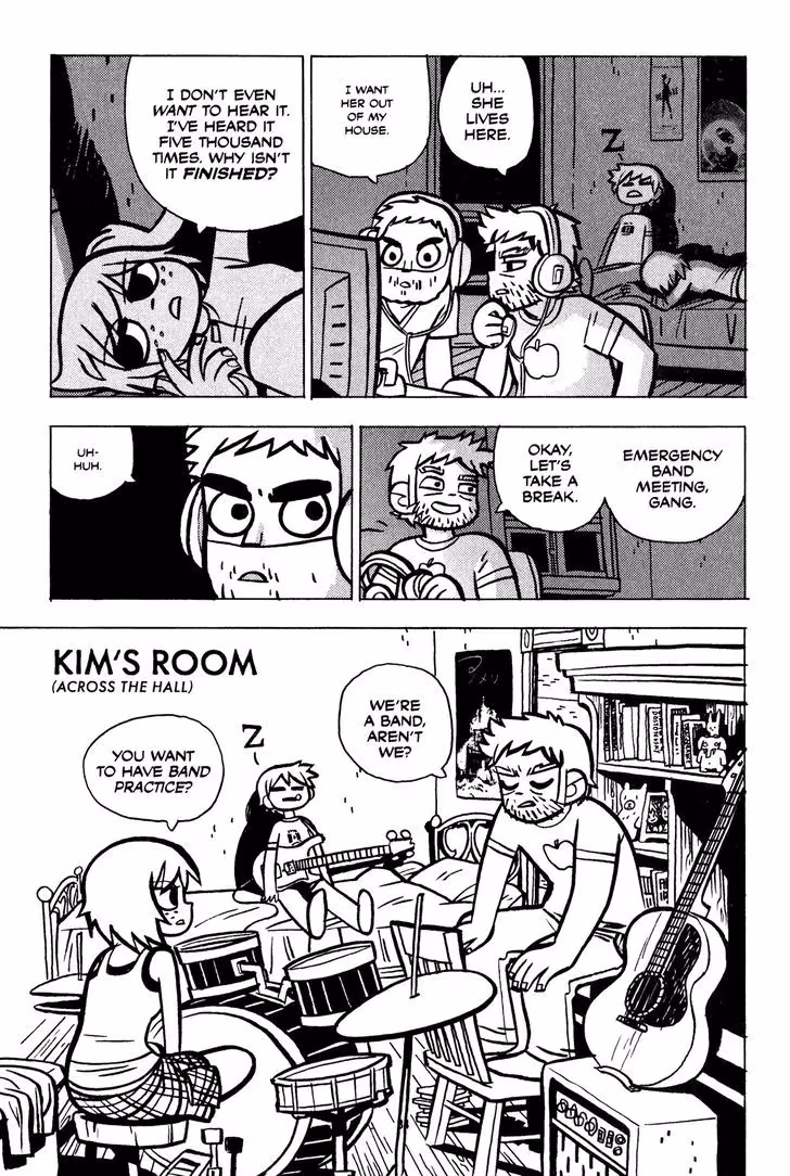 Read Scott Pilgrim chapter 27 image 1 on Lezhin