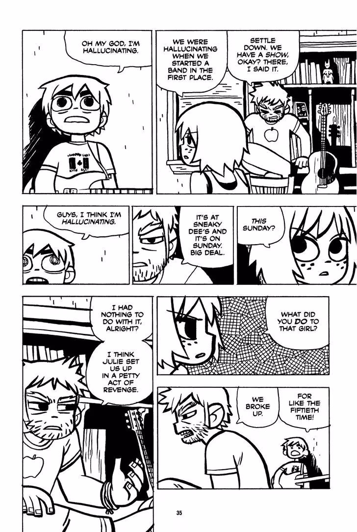 Read Scott Pilgrim chapter 27 image 2 on Lezhin