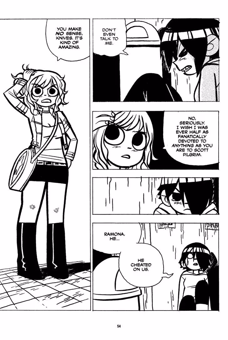 Read Scott Pilgrim chapter 27 image 21 on Lezhin