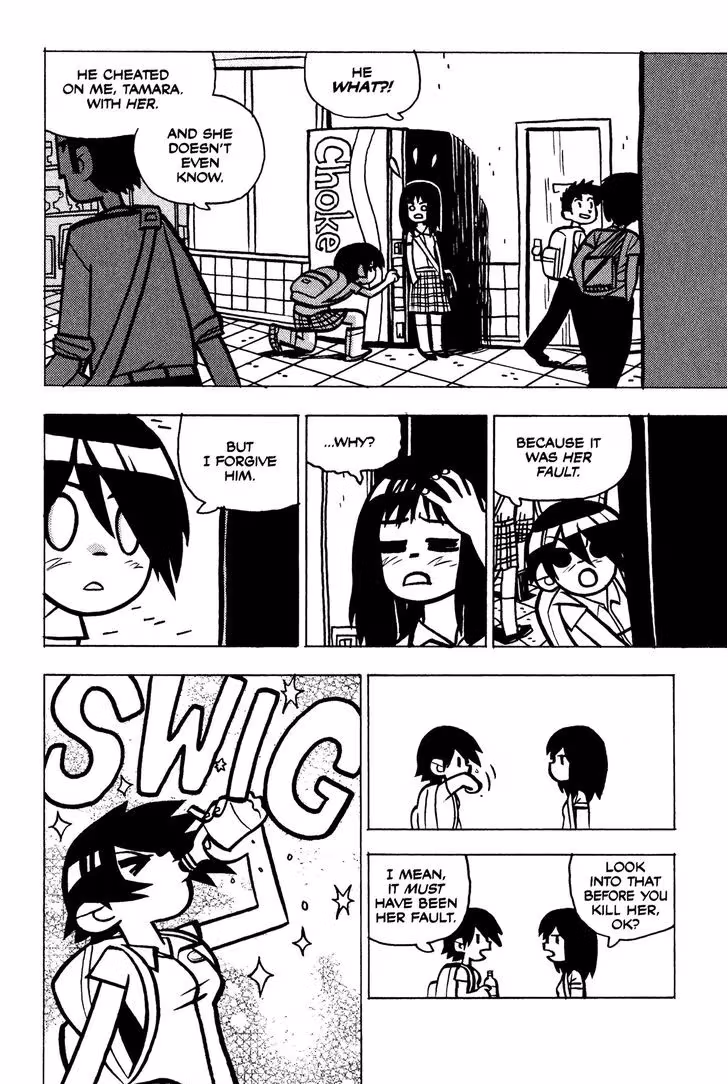 Read Scott Pilgrim chapter 27 image 6 on Lezhin