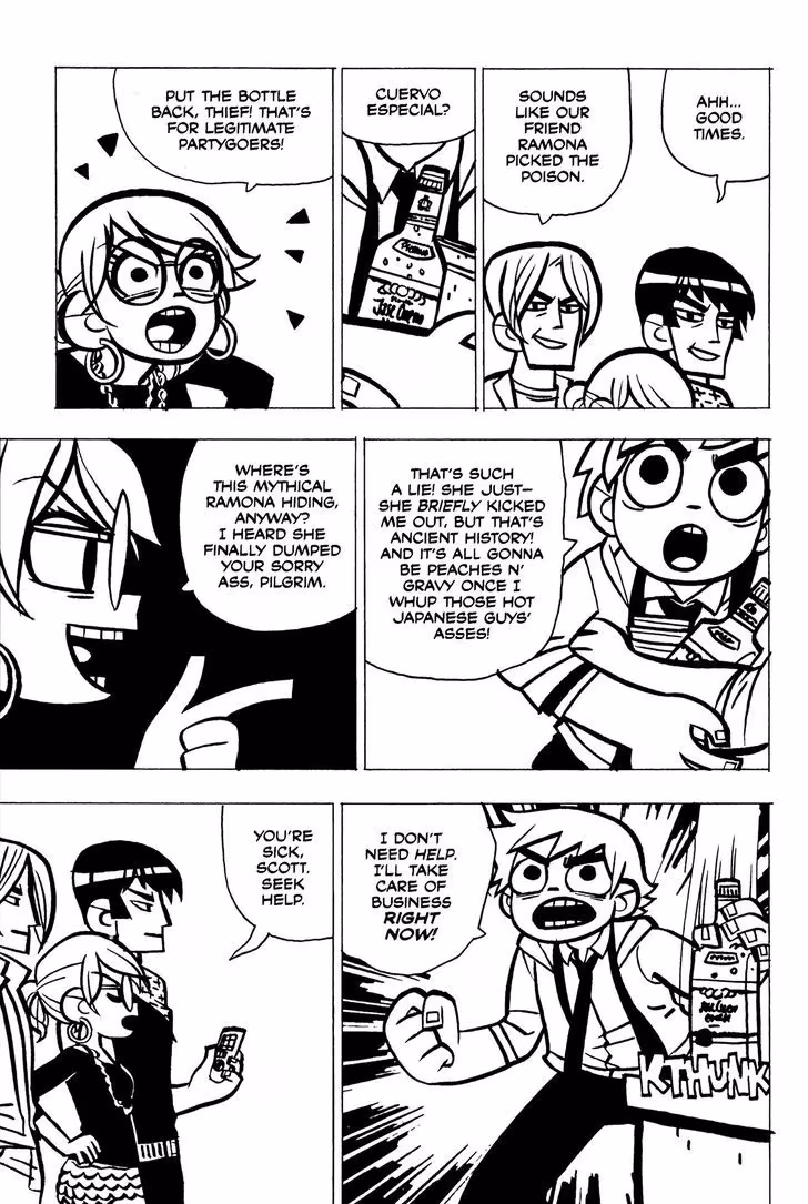 Read Scott Pilgrim chapter 28 image 21 on Lezhin