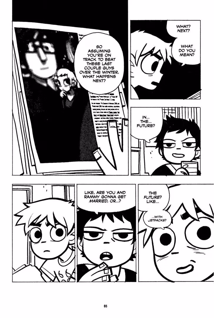 Read Scott Pilgrim chapter 28 image 4 on Lezhin