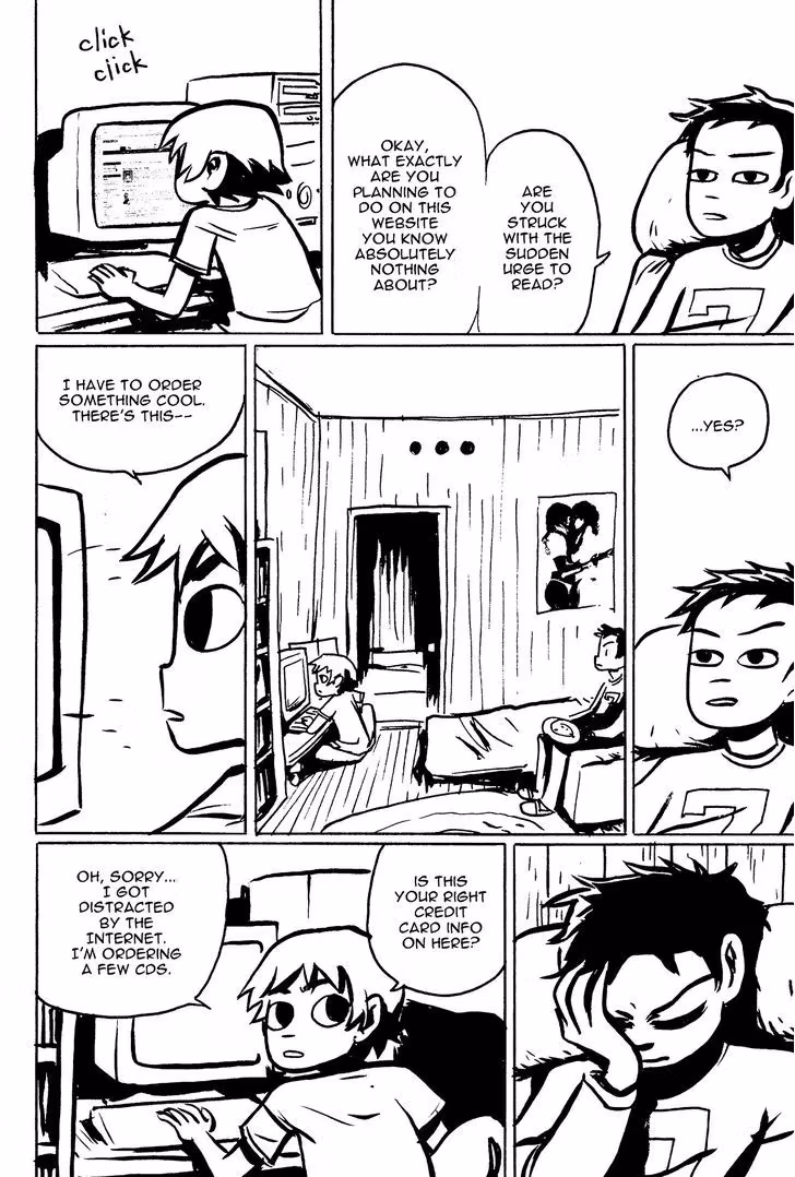 Read Scott Pilgrim chapter 3 image 11 on Lezhin