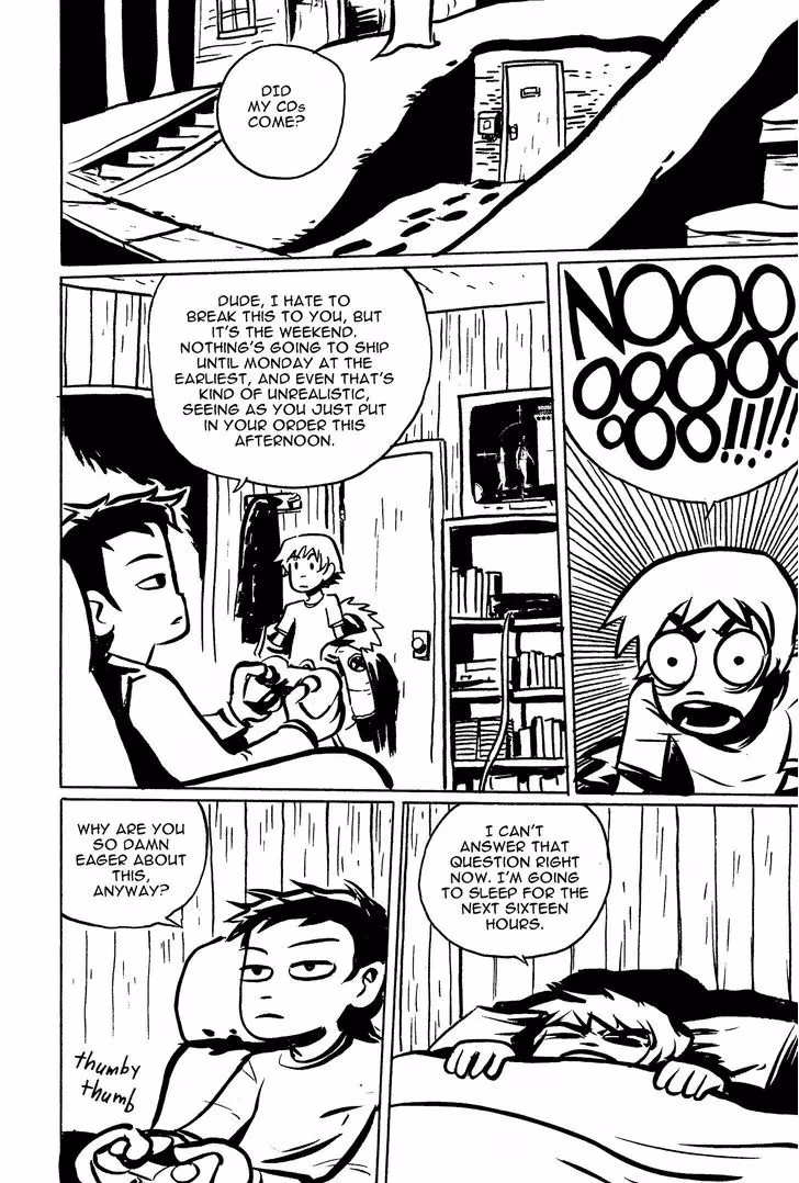 Read Scott Pilgrim chapter 3 image 17 on Lezhin