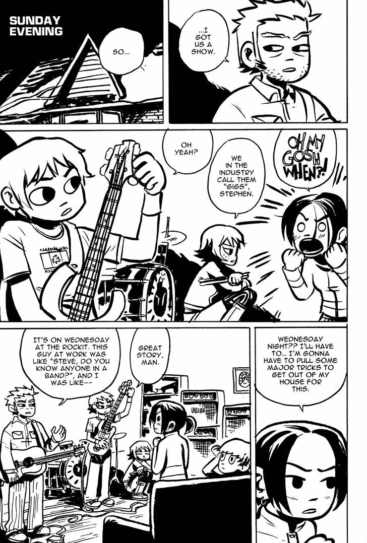 Read Scott Pilgrim chapter 3 image 18 on Lezhin