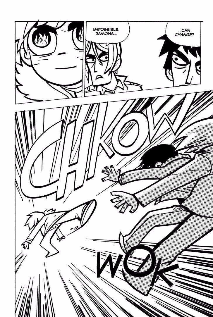 Read Scott Pilgrim chapter 30 image 14 on Lezhin