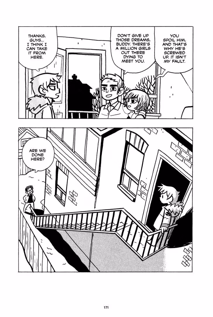 Read Scott Pilgrim chapter 31 image 21 on Lezhin