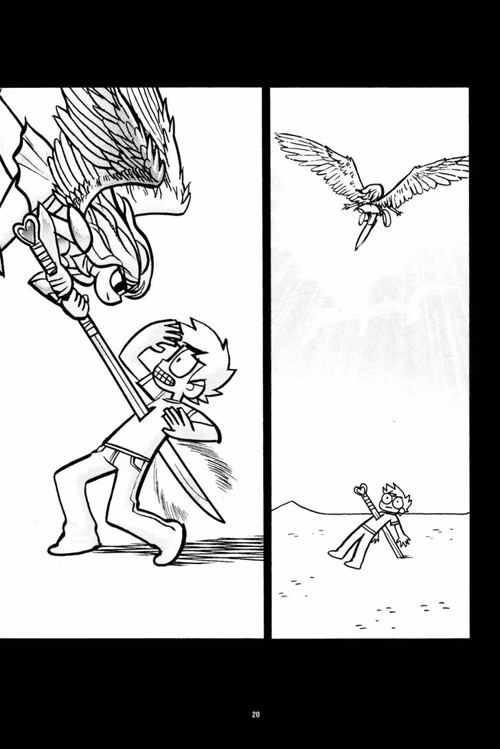 Read Scott Pilgrim chapter 32 image 20 on Lezhin