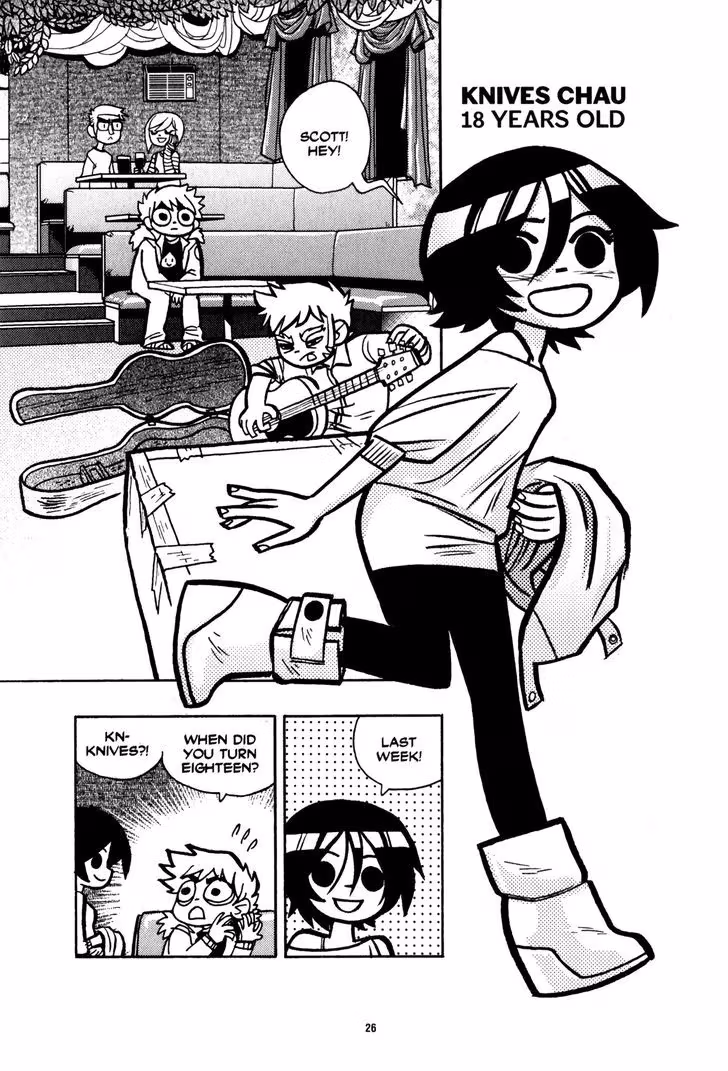 Read Scott Pilgrim chapter 32 image 26 on Lezhin