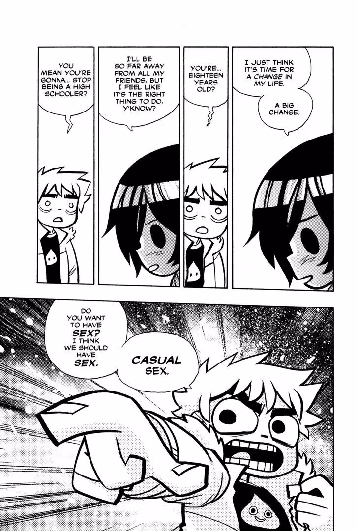 Read Scott Pilgrim chapter 32 image 28 on Lezhin