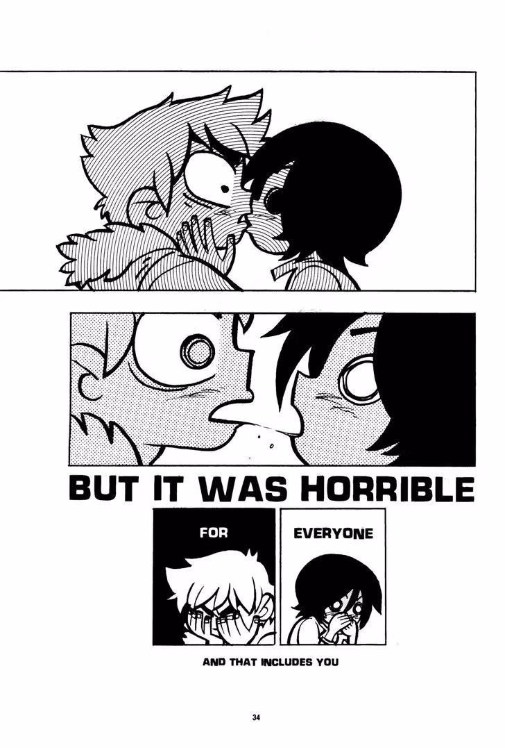 Read Scott Pilgrim chapter 32 image 34 on Lezhin