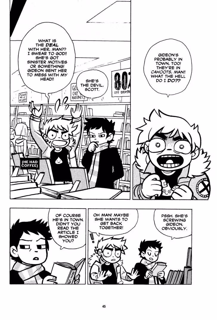 Read Scott Pilgrim chapter 33 image 10 on Lezhin